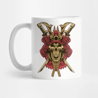 skull samurai Mug